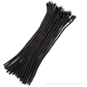 China factory handmade hot selling black readlock extension artificial dreadlocks dreadlocks hair